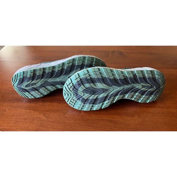 Women's Rocky WorkKnit LX Alloy Toe Athletic Work Shoe Grey/Teal Knit Size 7.5 - Picture 8 of 8